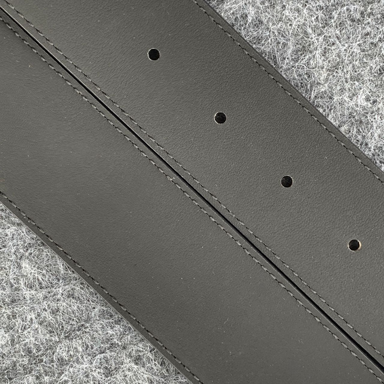 LV Initiales Damier Graphite Belt ‘Black Grey’